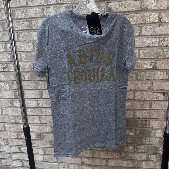 NEW Chaser Adios Tequila blend Short Sleeve Crew Neck Tee - Men's Small - Picture 2 of 5